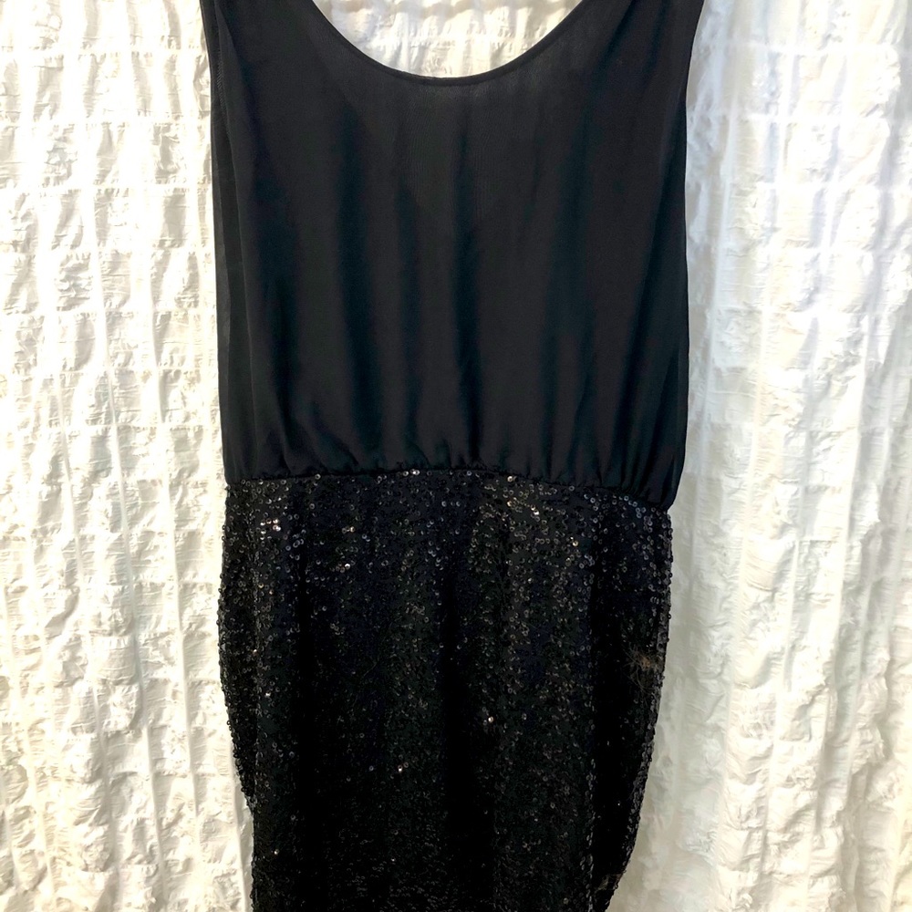 JUNAROSE sequin bottom dress